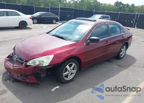 2004 Honda Accord 2.4 Ex из США, поврежденный, VIN 1HGCM56624A098959